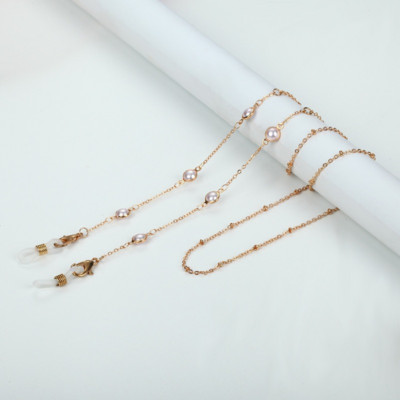 Mados perlai akinių laikikliai lapai akinių grandinėlės metalinės akinių grandinėlės skaitymo akiniai dirželiai akinių priedai Dovana