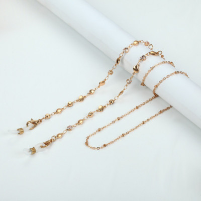 Mados perlai akinių laikikliai lapai akinių grandinėlės metalinės akinių grandinėlės skaitymo akiniai dirželiai akinių priedai Dovana