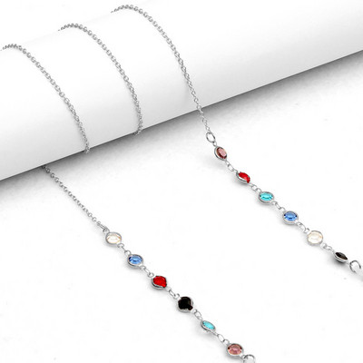 Sunčane naočale Maskirni lančići za žene Višestruki akrilni biserni kristalni lančići za naočale Novi modni dodaci za nakit 2021.