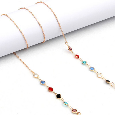 Sunčane naočale Maskirni lančići za žene Višestruki akrilni biserni kristalni lančići za naočale Novi modni dodaci za nakit 2021.