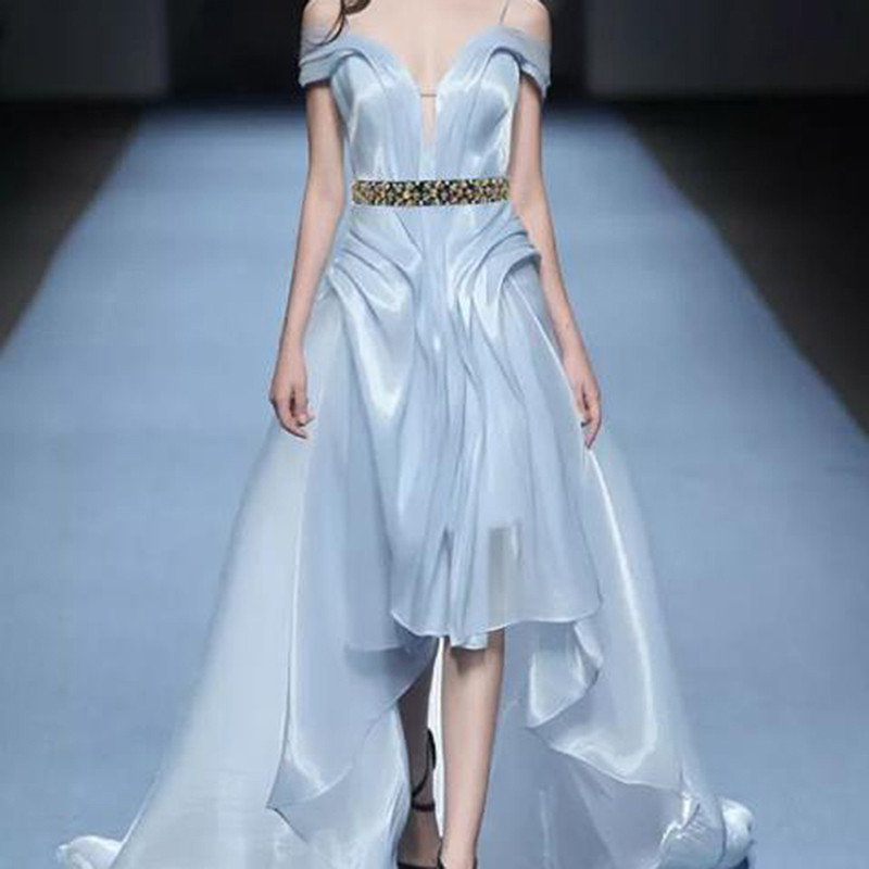 Elastični remen od kamenčića za ženske haljine Puni kristalno dragulj Crni ženski remen oko struka za kapute Modni luksuzni ženski remen