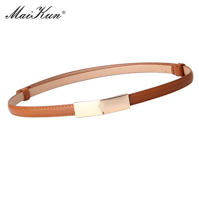 Maikun uus tume nahast reguleeritav vöö naistele universaalne kleit kampsun, kaunistus naiste väikesed vööd