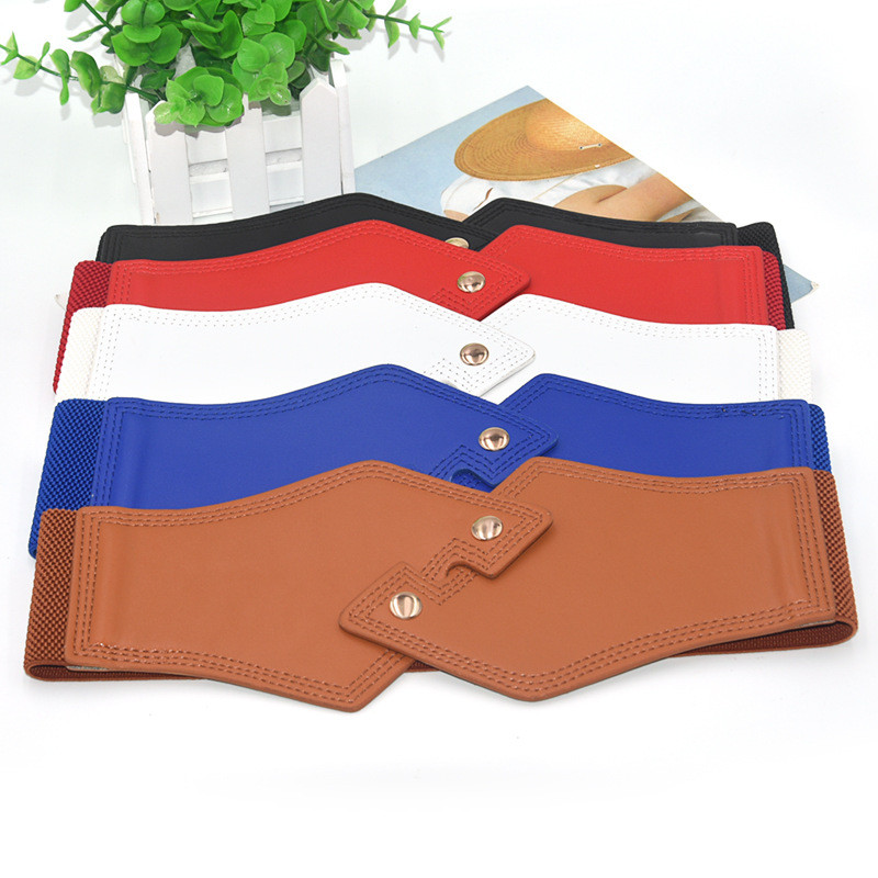 2022. Ženski modni tanki korzet Traka oko struka Gumeni pojasevi Elastični kaput Ženski kaput Krzneni remen Dodatak za pojas Divlji pojas Jednobojni