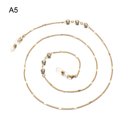 1kom Modni lanac za naočale Biseri Lanac za sunčane naočale za žene Muškarci Lanac za maske Trake za naočale Naočale Uzica Ogrlica Dodaci