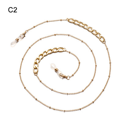 1kom Modni lanac za naočale Biseri Lanac za sunčane naočale za žene Muškarci Lanac za maske Trake za naočale Naočale Uzica Ogrlica Dodaci