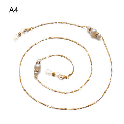 1kom Modni lanac za naočale Biseri Lanac za sunčane naočale za žene Muškarci Lanac za maske Trake za naočale Naočale Uzica Ogrlica Dodaci