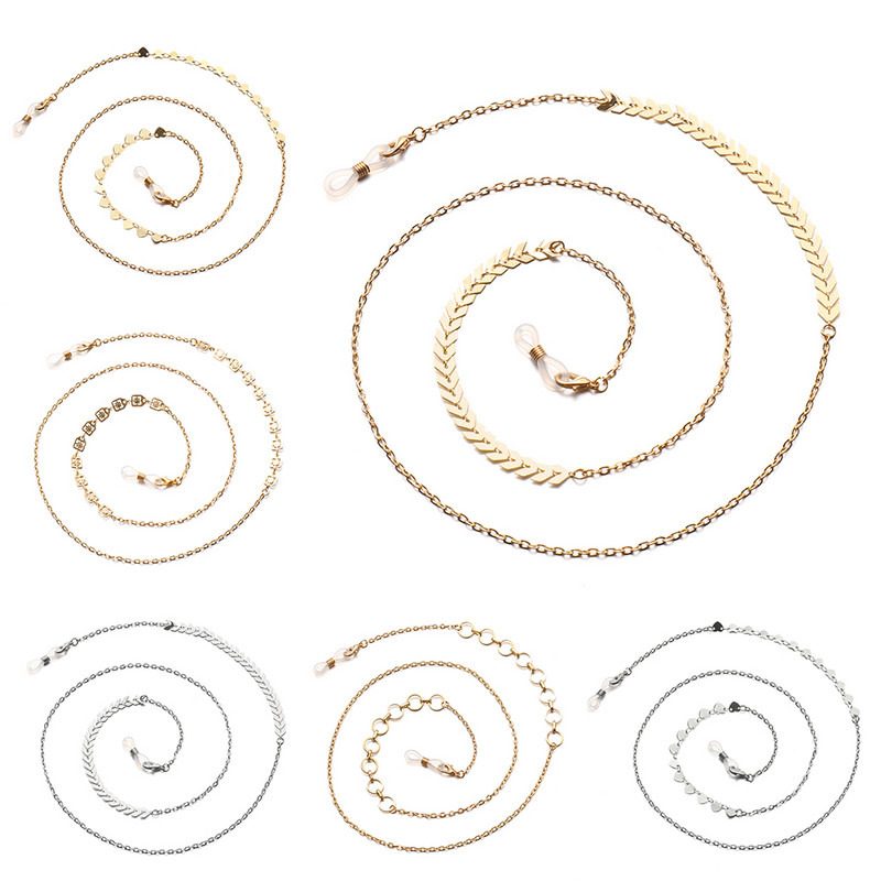 1kom Modni lanac za naočale Biseri Lanac za sunčane naočale za žene Muškarci Lanac za maske Trake za naočale Naočale Uzica Ogrlica Dodaci