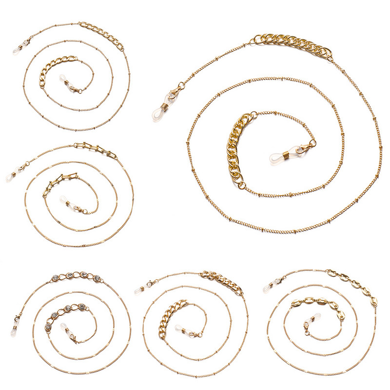 1kom Modni lanac za naočale Biseri Lanac za sunčane naočale za žene Muškarci Lanac za maske Trake za naočale Naočale Uzica Ogrlica Dodaci