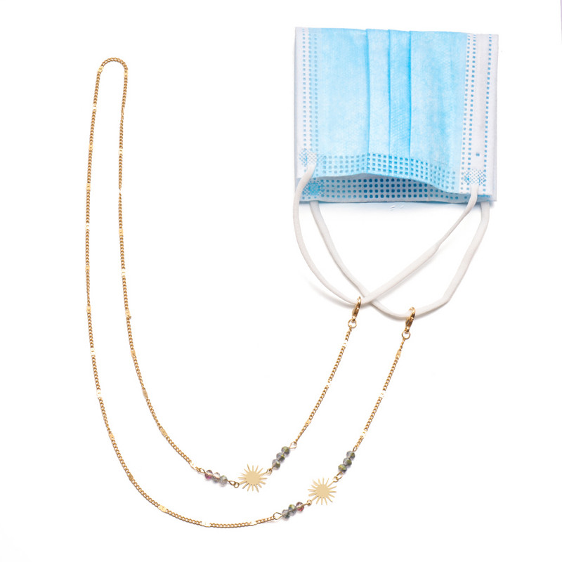 1kom Modni lanac za naočale Biseri Lanac za sunčane naočale za žene Muškarci Lanac za maske Trake za naočale Naočale Uzica Ogrlica Dodaci