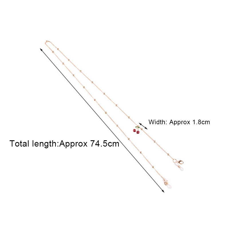 Sunčane naočale Maskirni lančići za žene Slatki voćni privjesak Lanci za naočale Uzica Staklo 2021. Novi modni nakit Veleprodajni darovi