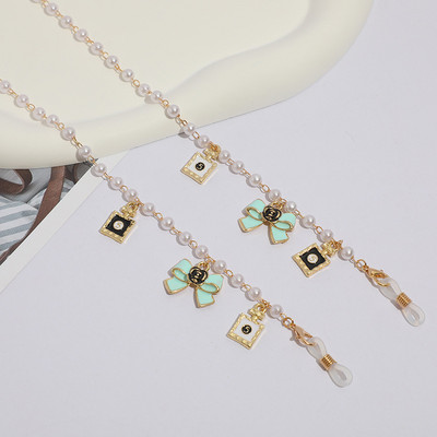 Lanț de ochelari de epocă pentru femei, mască anti-pierdere, șnur pentru ochelari de soare, curea, șnur pentru gât, lanț pentru ochelari, bijuterii, cadou pentru studenți