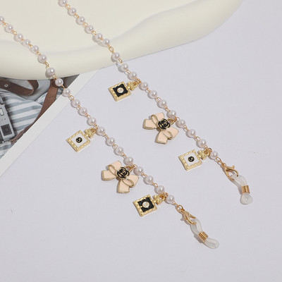 Lanț de ochelari de epocă pentru femei, mască anti-pierdere, șnur pentru ochelari de soare, curea, șnur pentru gât, lanț pentru ochelari, bijuterii, cadou pentru studenți