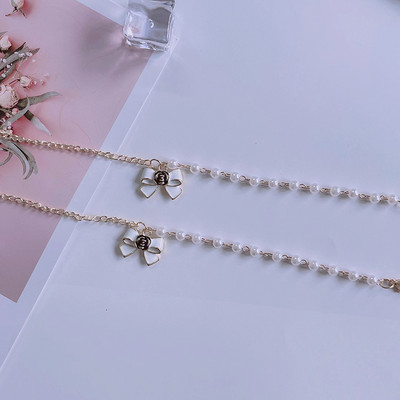 Lanț de ochelari de epocă pentru femei, mască anti-pierdere, șnur pentru ochelari de soare, curea, șnur pentru gât, lanț pentru ochelari, bijuterii, cadou pentru studenți