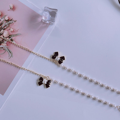 Lanț de ochelari de epocă pentru femei, mască anti-pierdere, șnur pentru ochelari de soare, curea, șnur pentru gât, lanț pentru ochelari, bijuterii, cadou pentru studenți