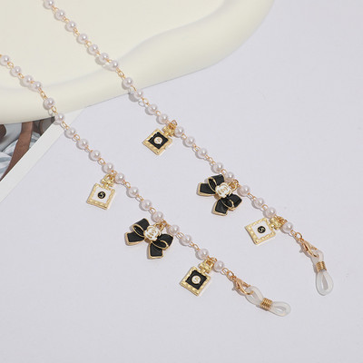 Lanț de ochelari de epocă pentru femei, mască anti-pierdere, șnur pentru ochelari de soare, curea, șnur pentru gât, lanț pentru ochelari, bijuterii, cadou pentru studenți