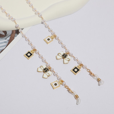 Lanț de ochelari de epocă pentru femei, mască anti-pierdere, șnur pentru ochelari de soare, curea, șnur pentru gât, lanț pentru ochelari, bijuterii, cadou pentru studenți