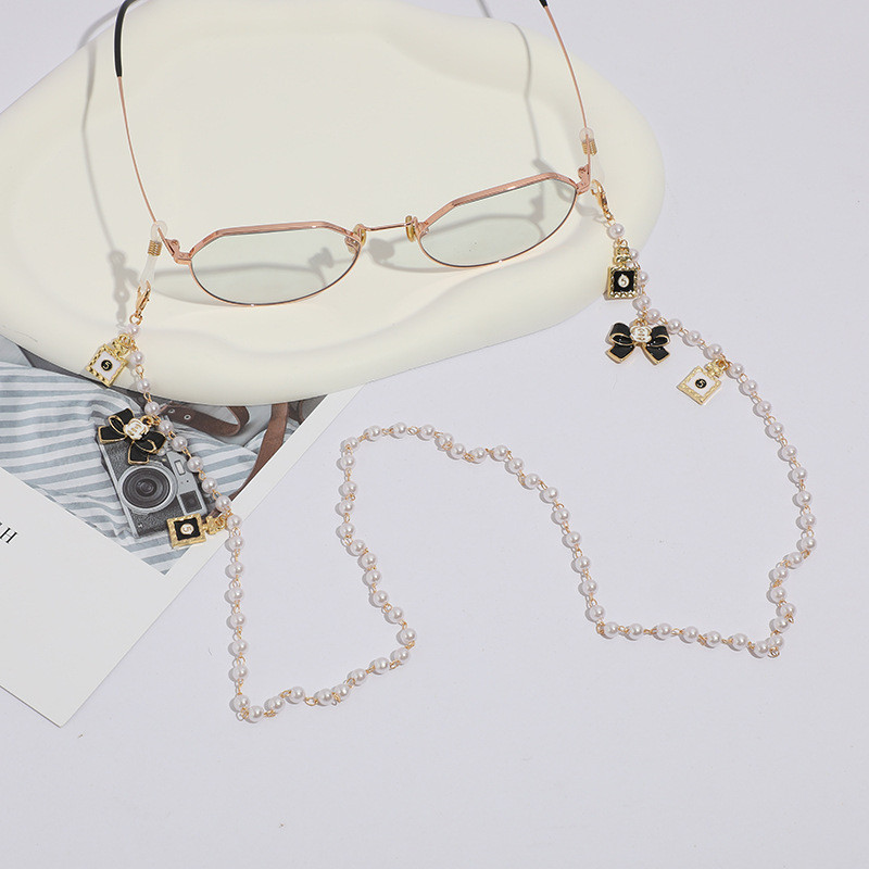 Lanț de ochelari de epocă pentru femei, mască anti-pierdere, șnur pentru ochelari de soare, curea, șnur pentru gât, lanț pentru ochelari, bijuterii, cadou pentru studenți