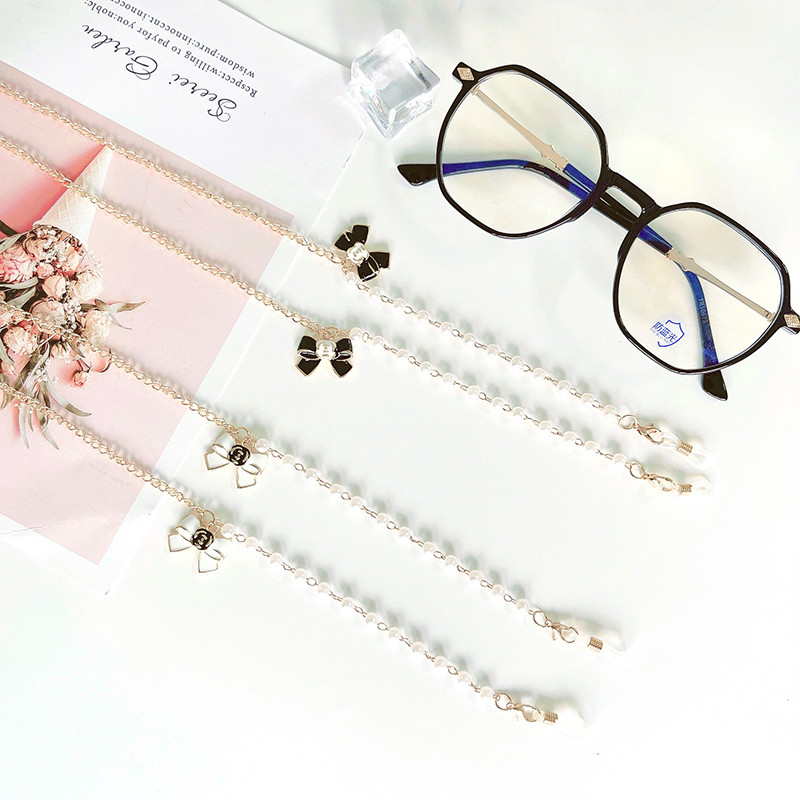 Lanț de ochelari de epocă pentru femei, mască anti-pierdere, șnur pentru ochelari de soare, curea, șnur pentru gât, lanț pentru ochelari, bijuterii, cadou pentru studenți