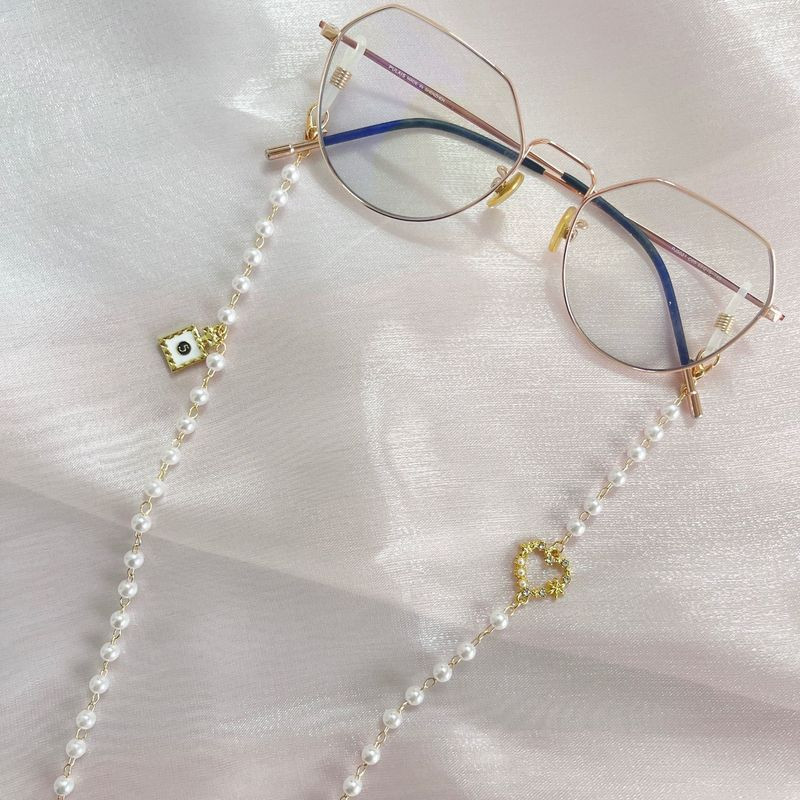 Lanț de ochelari de epocă pentru femei, mască anti-pierdere, șnur pentru ochelari de soare, curea, șnur pentru gât, lanț pentru ochelari, bijuterii, cadou pentru studenți