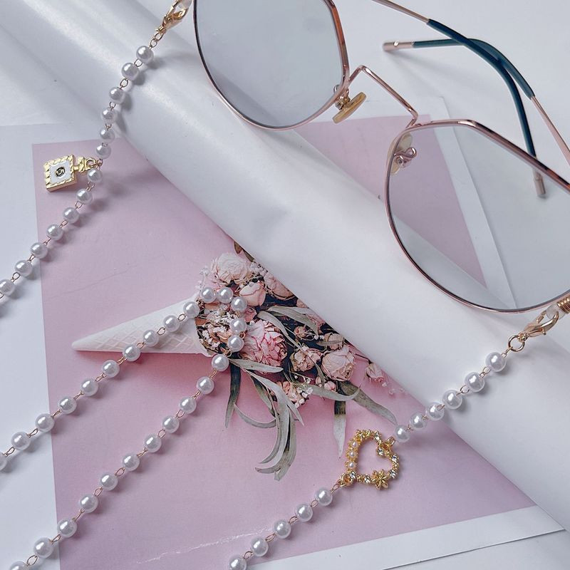 Lanț de ochelari de epocă pentru femei, mască anti-pierdere, șnur pentru ochelari de soare, curea, șnur pentru gât, lanț pentru ochelari, bijuterii, cadou pentru studenți