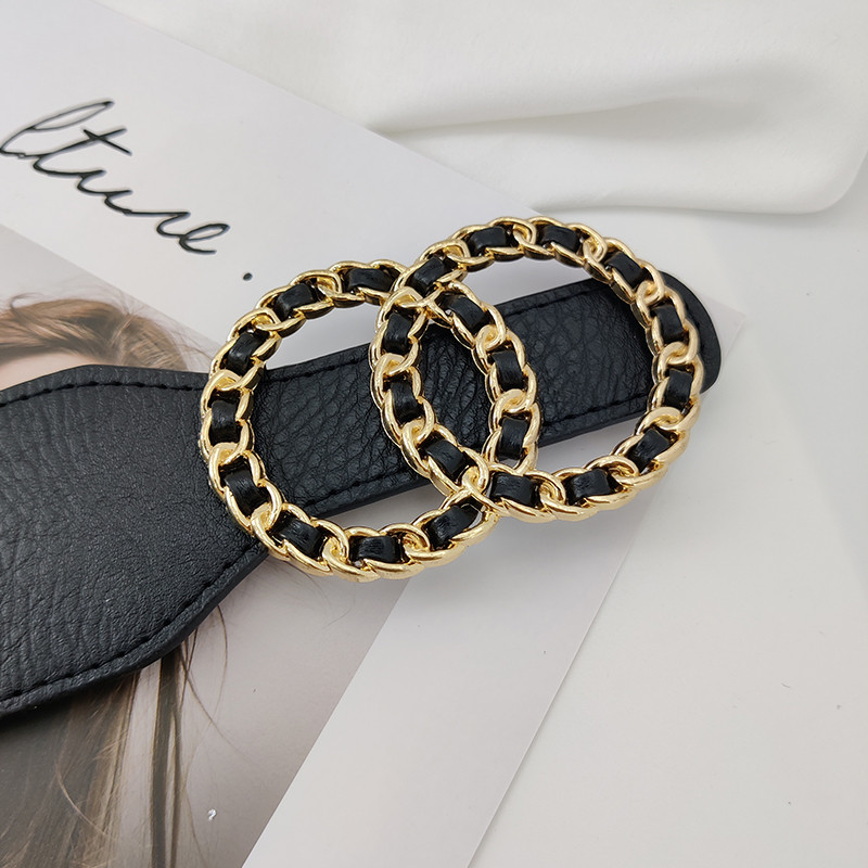 Disainrihmad naistele Kvaliteetne Luksusbränd 2023 Naiste vöökoht elastne korsetivöö lai veniv Cummerbundsi kleidirihm