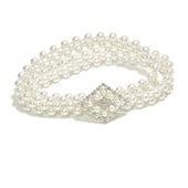 Naiste pärlikett vöökoht elastne plokk Rhinestone Decor vöö tüdrukutele mitmes stiilis sobiv kleit vöökoht naistele 67 cm