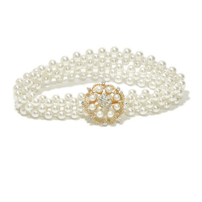 Naiste pärlikett vöökoht elastne plokk Rhinestone Decor vöö tüdrukutele mitmes stiilis sobiv kleit vöökoht naistele 67 cm
