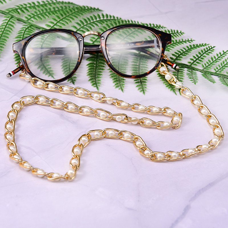 MOON GIRL Kullatud päikeseprillid, naiste libisemisvastased prillid, prillid, lintklambrid, maskihoidja kaelarihm