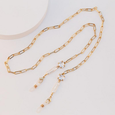 Prillikett Uus mood Mask Rippuv nöör Täht Pärl Süda Vibu Prillide ketid Metallist Päikeseprillid Paelad Naiste Maski kett