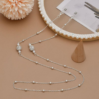 Prillikett Uus mood Mask Rippuv nöör Täht Pärl Süda Vibu Prillide ketid Metallist Päikeseprillid Paelad Naiste Maski kett