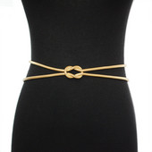 Lanț de curea metalică Moda femei auriu/argint Os de șarpe Primăvară Lanț cu talie subțire Rochie de nuntă pentru femei Bg-1678