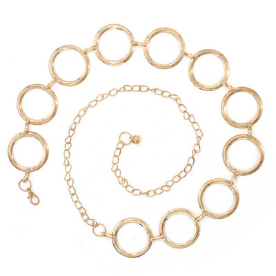 Női divat Arany ezüst deréklánc derékszíj öv Vintage testlánc lányoknak temperamentumos deréköv ékszer kiegészítők