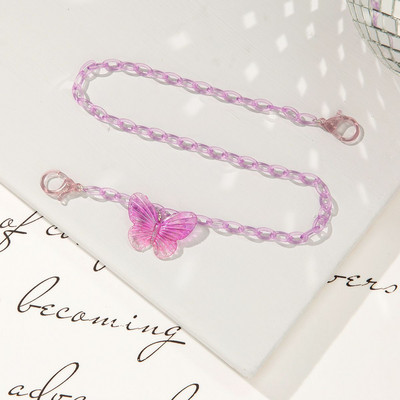 Naočale Modna šarena ogrlica Leptir Anti-lost Traka za vrat Držač maske Lanac za masku Lanci za naočale