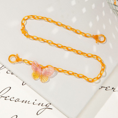 Naočale Modna šarena ogrlica Leptir Anti-lost Traka za vrat Držač maske Lanac za masku Lanci za naočale