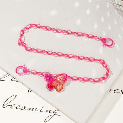 Naočale Modna šarena ogrlica Leptir Anti-lost Traka za vrat Držač maske Lanac za masku Lanci za naočale