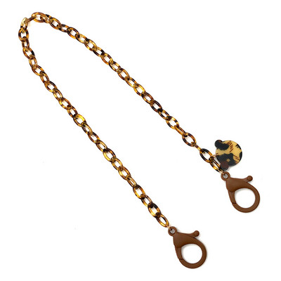 Slatki cvjetni medvjed, privjesak, maska, lančići, držač za djevojčice, dječake, akrilna ogrlica s leopardom, uzica za uže, remen za uže oko vrata i učenika