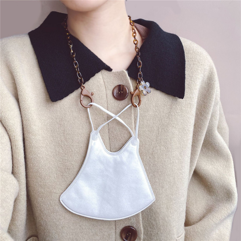 Slatki cvjetni medvjed, privjesak, maska, lančići, držač za djevojčice, dječake, akrilna ogrlica s leopardom, uzica za uže, remen za uže oko vrata i učenika