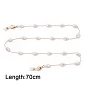 Nova maska za ljubav, lanac, jednostavno srce, naočale s bisernim perlama, slušalice, lančić protiv gubitka, metalni lančići za naočale