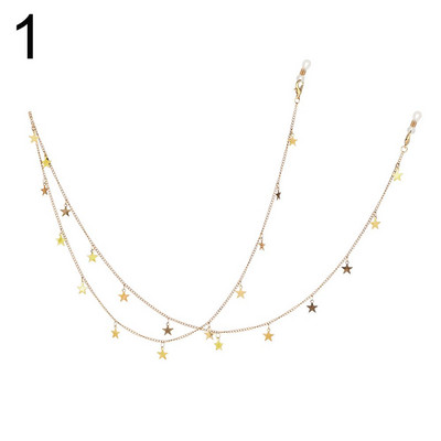 Modni metalni produžetak za zaštitu od gubitka naočala, držač za naočale, lanac za naočale, lanac od kristalnih perli, maska, uzice