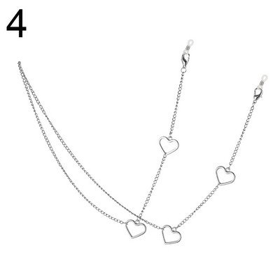 Modni metalni produžetak za zaštitu od gubitka naočala, držač za naočale, lanac za naočale, lanac od kristalnih perli, maska, uzice