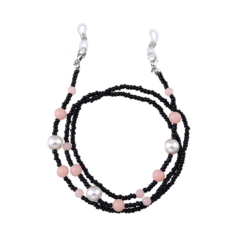 Lanac za sunčane naočale u boemskom etničkom stilu za žene Raznobojna uzica za masku za lice Uzica Vintage remen za naočale oko vrata Uže