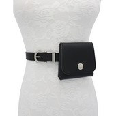 Uued väikesed vöökotid Rihm Teksad Naiste PU-nahast Fanny Pack õlakott Telefonikott Mood Rahakott Rahakott Spordirihmad naistele