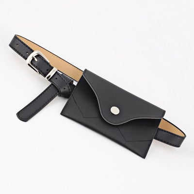 Uued väikesed vöökotid Rihm Teksad Naiste PU-nahast Fanny Pack õlakott Telefonikott Mood Rahakott Rahakott Spordirihmad naistele