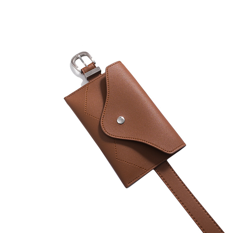 Uued väikesed vöökotid Rihm Teksad Naiste PU-nahast Fanny Pack õlakott Telefonikott Mood Rahakott Rahakott Spordirihmad naistele