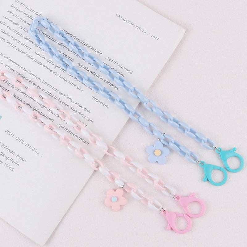 Minimalistički stil Prozirni cvjetni lanac Lanac za naočale Uzica Lanci za naočale za čitanje Ženski dodaci Sunčane naočale Trake za držanje Uzice