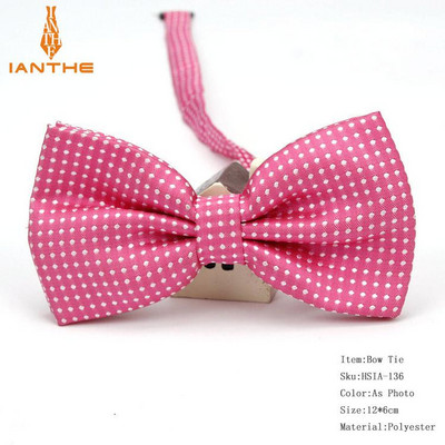 Ianthe Muška modna formalna leptir mašna od poliestera Klasične točkaste leptir mašne Šarene leptir leptir svadbena zabava Pet leptir leptir leptir leptir smoking Kravate oko vrata