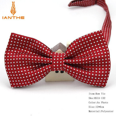 Ianthe Muška modna formalna leptir mašna od poliestera Klasične točkaste leptir mašne Šarene leptir leptir svadbena zabava Pet leptir leptir leptir leptir smoking Kravate oko vrata