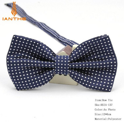 Ianthe Muška modna formalna leptir mašna od poliestera Klasične točkaste leptir mašne Šarene leptir leptir svadbena zabava Pet leptir leptir leptir leptir smoking Kravate oko vrata