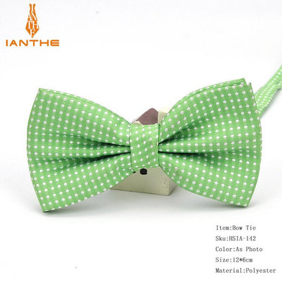 Ianthe Muška modna formalna leptir mašna od poliestera Klasične točkaste leptir mašne Šarene leptir leptir svadbena zabava Pet leptir leptir leptir leptir smoking Kravate oko vrata