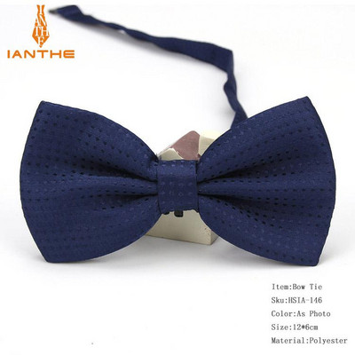 Ianthe Muška modna formalna leptir mašna od poliestera Klasične točkaste leptir mašne Šarene leptir leptir svadbena zabava Pet leptir leptir leptir leptir smoking Kravate oko vrata